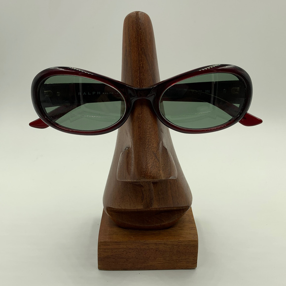 Ralph Lauren RA5003 Burgundy Oval Sunglasses China - Picture 1 of 7